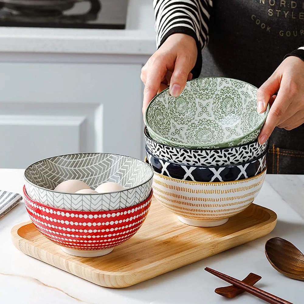 New Colored Glaze Ceramic Bowl