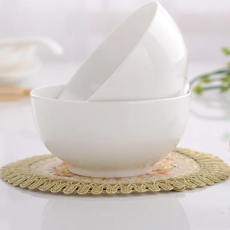 Fruit Salad Porcelain Serving Bowl